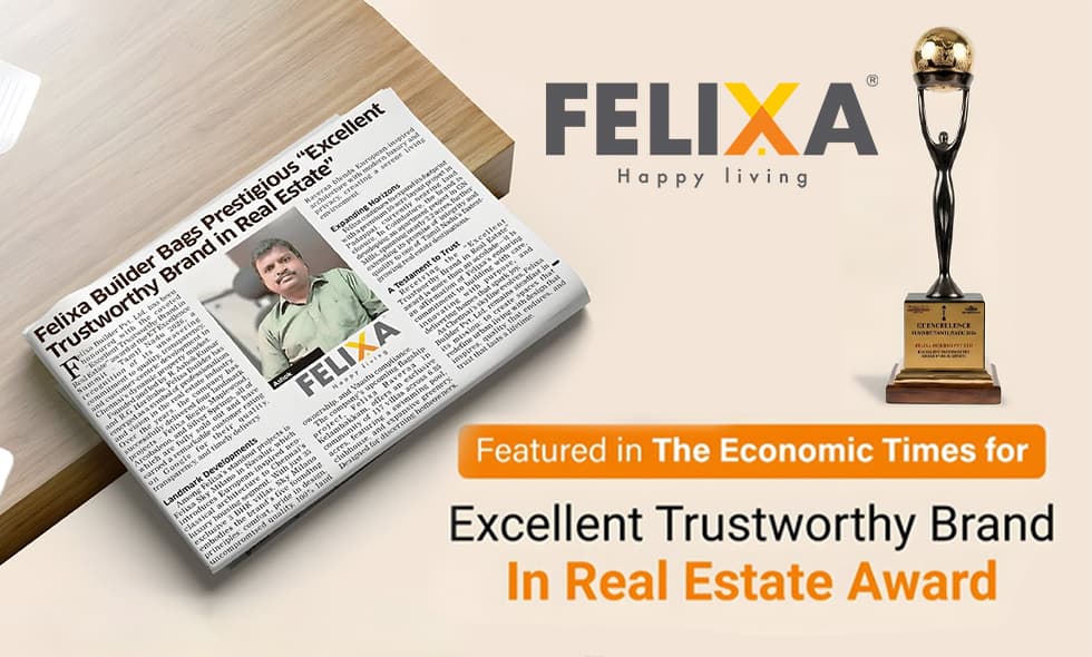 Felixa Builder Chennai Featured in The Economic Times – A Benchmark in Luxury Villas in Chennai & Real Estate Investment